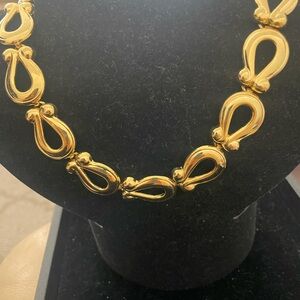 STUNNING 22k Gold plated Women's Necklace - by Vendome/Coro